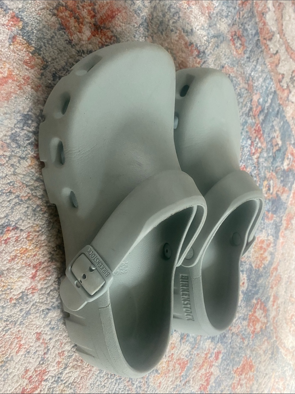 Birkenstock “Birki” Flow EVA Slip-On Clog in Sage